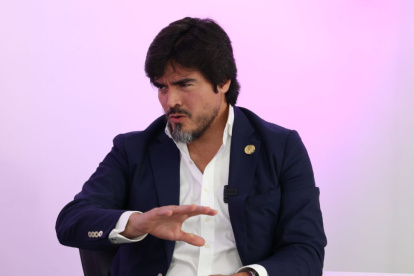 José De La Gasca es el ministro de Gobierno de Daniel Noboa.