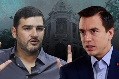 Aquiles Álvarez y Daniel Noboa han mantenido diferencias públicas.