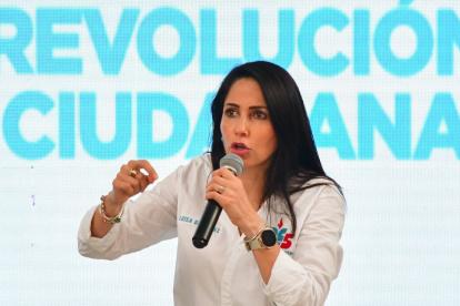 Luisa González fue dos veces continuas candidata a la Presidencia de Ecuador por la Revolución Ciudadana.