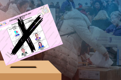 Referencial. Más de 900 mil personas optaron por el voto nulo en el país