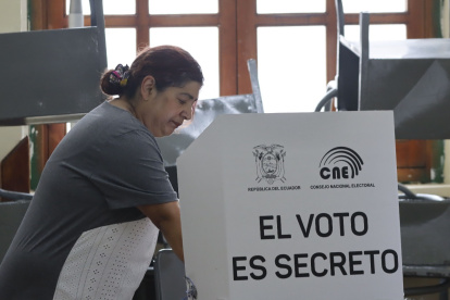 CNE. En Ecuador se reforzó el secreto del voto para evitar extorsiones. Una medida que ha sido polémica.