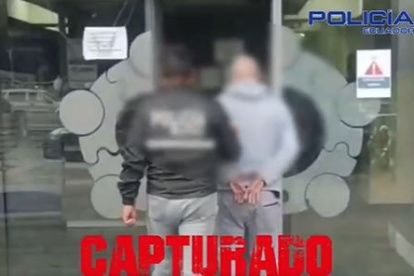 El sospechoso, que tenía una orden de captura vigente desde 2019, fue aprehendido por la Policía Nacional.
