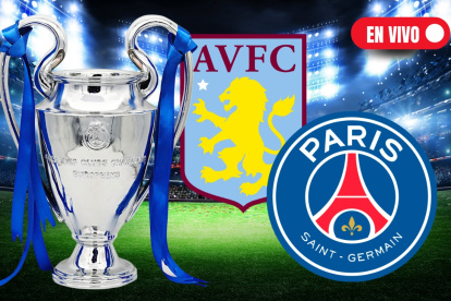 Aston Villa y PSG definen un boleto a la semifinal de Champions League.