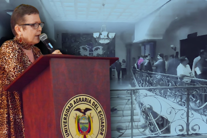 La rectora de la Universidad Agraria de Ecuador, Tamara Borodulina, es acusada de manejo irregular de la institución.