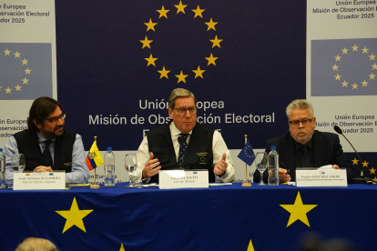 Gabriel Mato, jefe de la misión de Observación Electoral de la Unión Europea, dice que hay cosas por corregir en los comicios del 13 de abril.