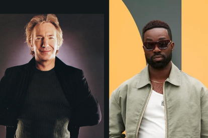 Alain Rickman y Paapa Essiedu.