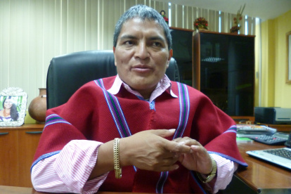 Luis Chango lidera al club Mushuc Runa.