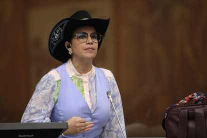 Mónica Salazar fue electa con el auspicio de Revolución Ciudadana.