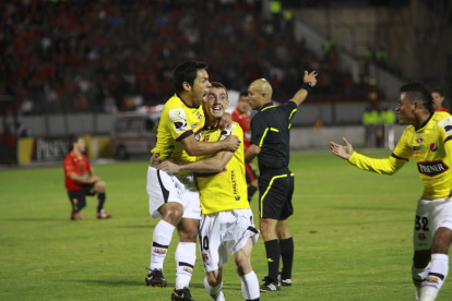 Matías Oyola y Damián Díaz son consideraros ídolos en Barcelona SC.