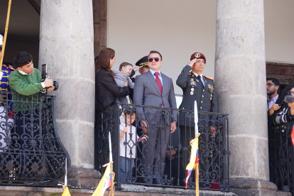El 15 de abril, Daniel Noboa dio su primer discurso tras los resultados del balotaje.