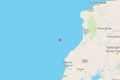 Temblor en Ecuador.