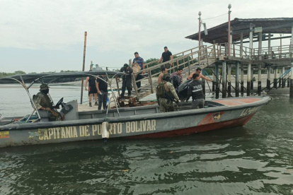 Imagen referencial. Muelle de Puerto Bolívar.