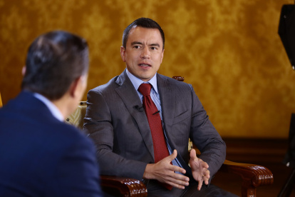 El presidente Daniel Noboa mantuvo una entrevista con CNN en Español.