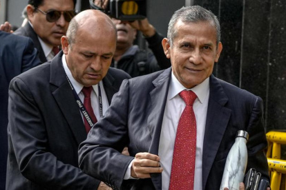 El expresidente peruano, Ollanta Humala, en el marco de su juicio por corrupción y lavado de activos.