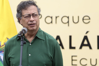 El presidente de Colombia, Gustavo Petro, dijo que no puede reconocer los resultados de las elecciones presidenciales en Ecuador.