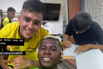 Dalo Bucaram Pazmiño y las fotos que subió a sus redes sociales en Barcelona SC.