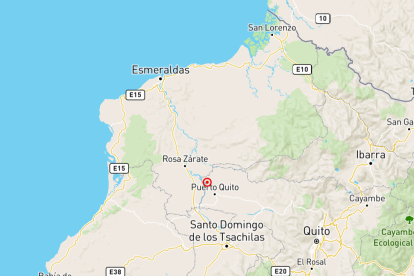 Temblor en Ecuador.