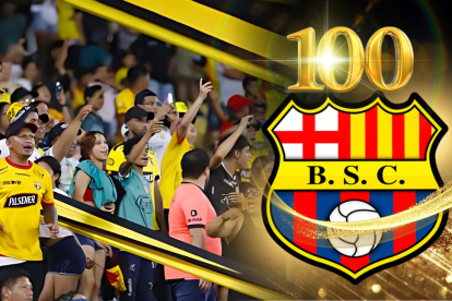 Barcelona SC 100 años de historia en el fútbol ecuatoriano.