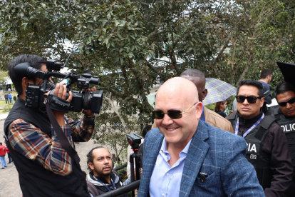 El candidato a vicepresidente del correísmo, Diego Borja, cruzó a Colombia el 16 de abril de 2025.