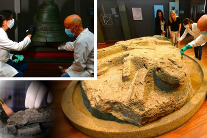 Museo Municipal. Tareas de mantenimiento se ejecutan en el lugar.