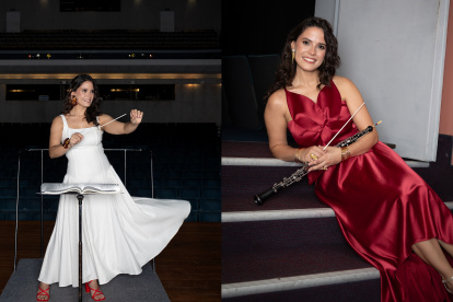 Victhoria Pérez es directora de orquesta y oboísta profesional.