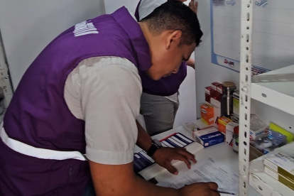 Sitio. Personal de Arcsa clausuró el local.