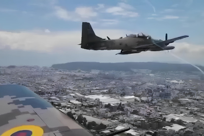Los aviones Supertucano son aeronaves de combate aéreo.