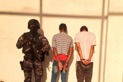 Uno de los detenidos tiene siete antecedentes penales por ribo y extorsión.
