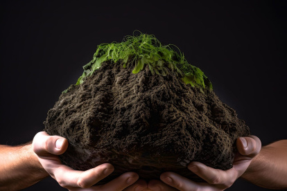 Compostar es una de las acciones que se promueve para el cuidado del planeta.