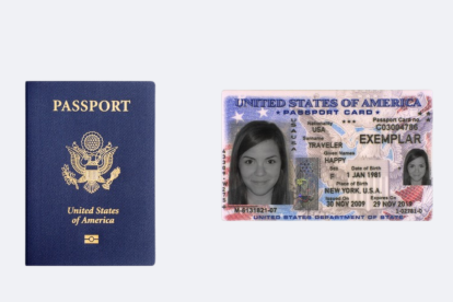 Documentos válidos como REAL ID.