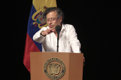 El presidente de Colombia, Gustavo Petro.