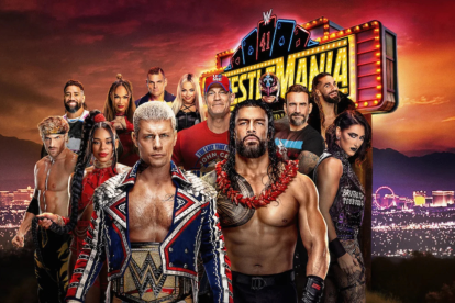 El Allegiant Stadium de Las Vegas se alista para recibir a miles de fanáticos en la histórica edición 41 de WrestleMania.