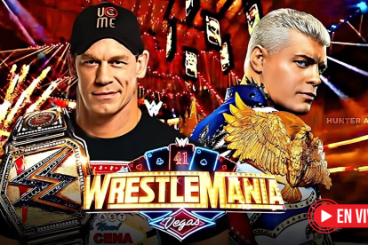 John Cena y Cody Rhodes protagonizan el combate estelar de WrestleMania 41, una pelea que marca el posible retiro del legendario luchador.