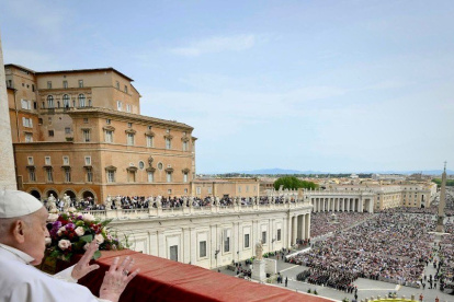 Última aparición del Papa Francisco en el Vaticano