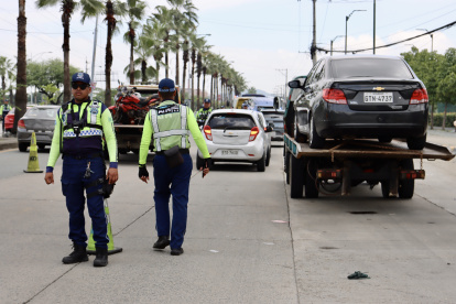 La ATM realizó varios operativos del control de tránsito en Guayaquil