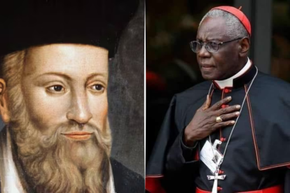 Profecía de Nostradamus sobre el "papa negro" y la sucesión papal tras la muerte del papa Francisco.