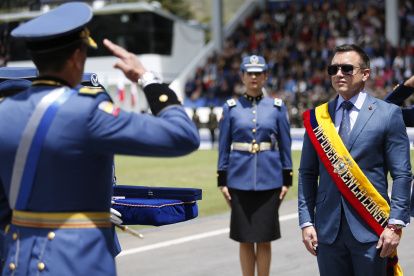 Daniel Noboa fue recientemente reelecto presidente en la segunda vuelta del 13 de abril.