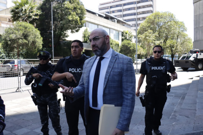 El presidente del Consejo de la Judicatura, Mario Godoy, rindió su versión en la Fiscalía, tras la denuncia de la jueza Nubia Vera por supuestas presiones.