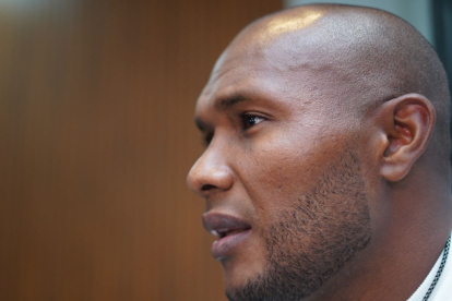 Juan Anangonó, separado del Marathón tras agredir a su compañero Alexy Vega.