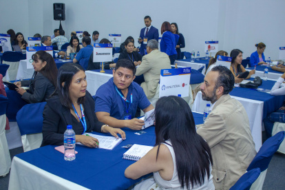Una de las macrorruedas que la Cámara de Comercio de Guayaquil organizó años anteriores.
