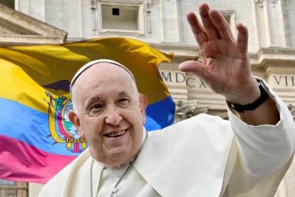 Duelo nacional en Ecuador por el fallecimiento del papa Francisco.