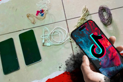 El Ejército halló equipos para grabar videos de TikTok.