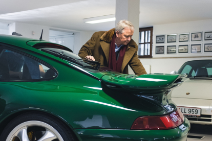 Wolfang Porsche, el octogenario heredero de la famosa marca de automóviles de alta gama que lleva su apellido.