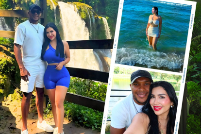 Ana María Rojas pareja de Juan Anangonó habló de como es el jugador.