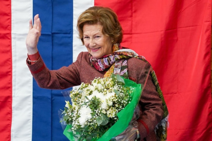La reina Sonia de Noruega.
