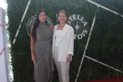 María José Moreira, gerente de Marca Stella, y María Gracia Cozzarelli, gerente de Marcas Globales Cervecería Nacional.