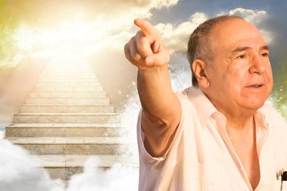 El "loco", como le dicen sus seguidores, contó su experiencia extracorpórea.