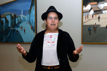 Lourdes Tibán es prefecta de Cotopaxi y dirigente indígena. Se pronunció sobre el futuro de la Conaie, el brazo político de Pachakutik.