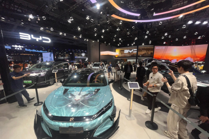 El Dragón, el carro de BYD,
