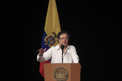 El presidente de Colombia, Gustavo Petro.